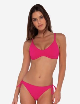Begonia Sandbar Rib Brooke U-Wire Top Swimwear